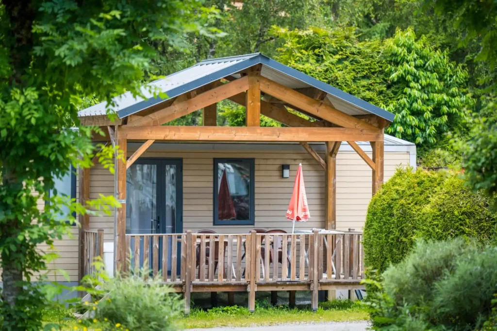 Location d'un mobil-home pas cher en Haute-Savoie.